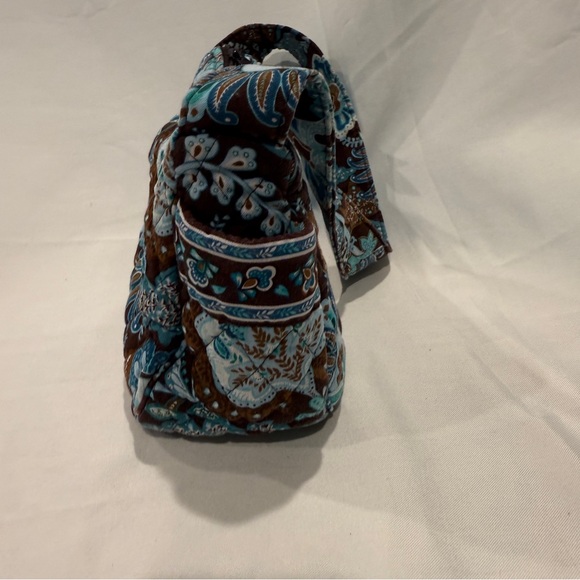Vera Bradley Maggie Small Tote Shoulder Bag Retired Java Blue Pattern - Picture 4 of 7